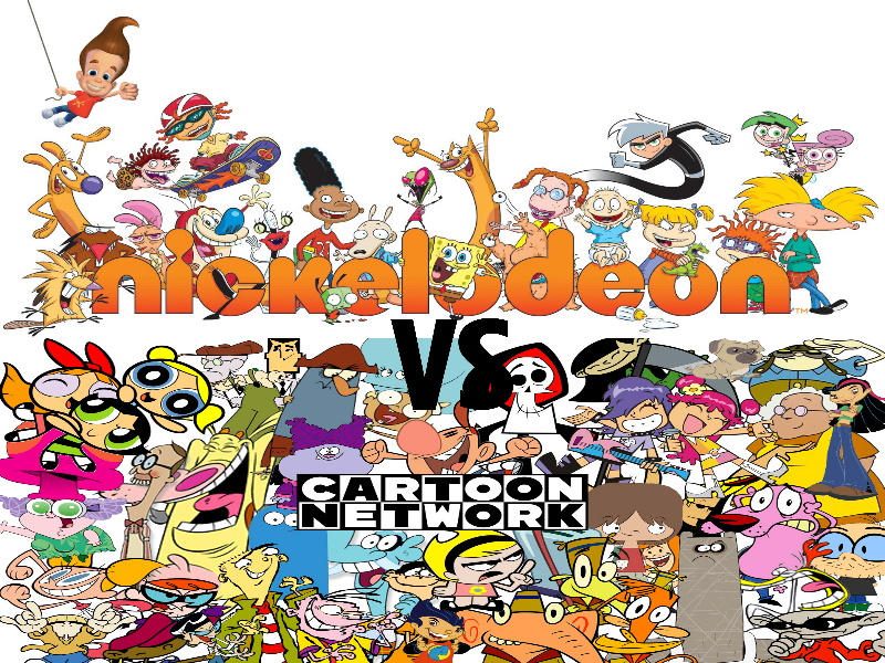 Nickelodeon vs. Cartoon Network by mnwachukwu16 on DeviantArt