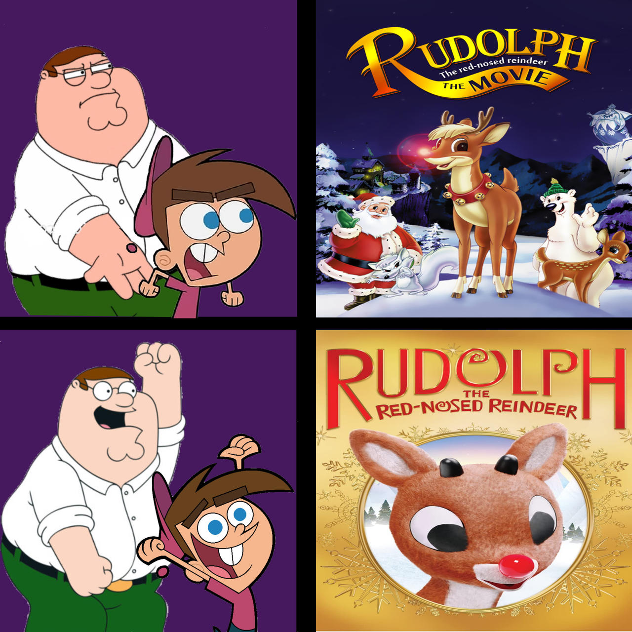 Peter Timmy Peter and Timmy like classic Rudolph by mnwachukwu16 on DeviantArt