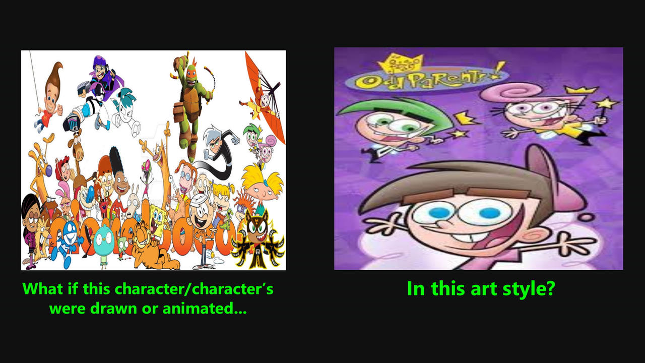 Nickelodeon characters were drawn in FOP style by mnwachukwu16 on ...