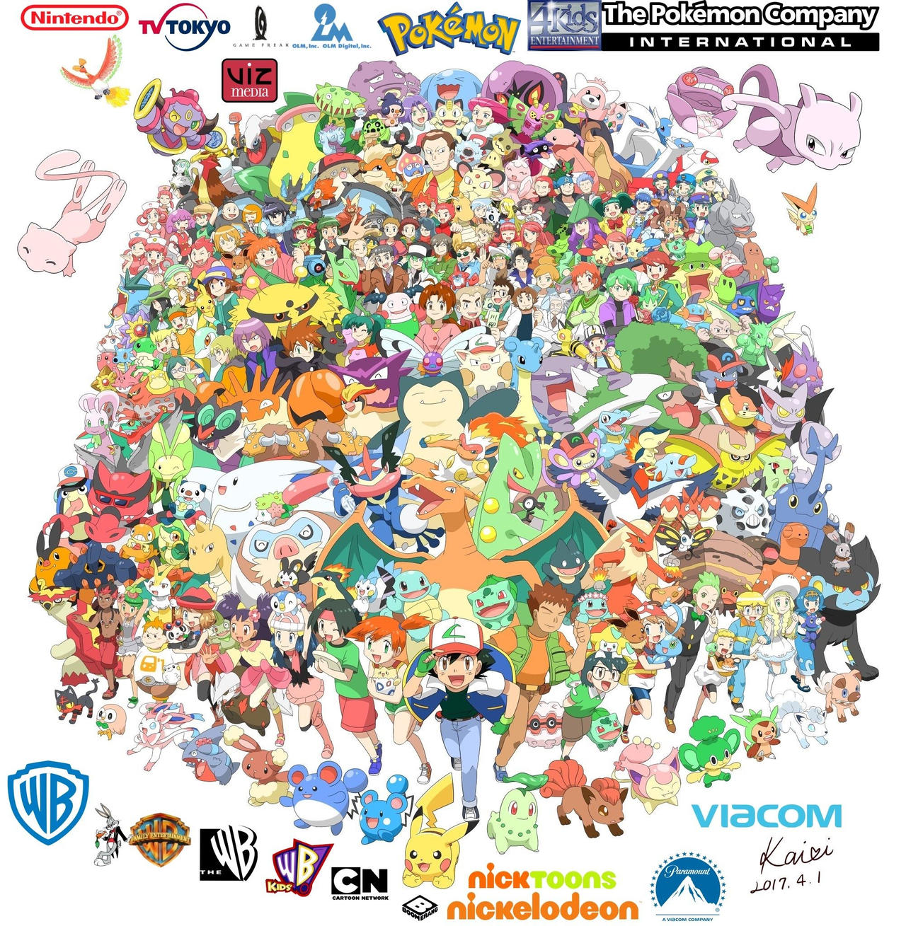 The Ultimate Pokemon Character Poster by mnwachukwu16 on DeviantArt