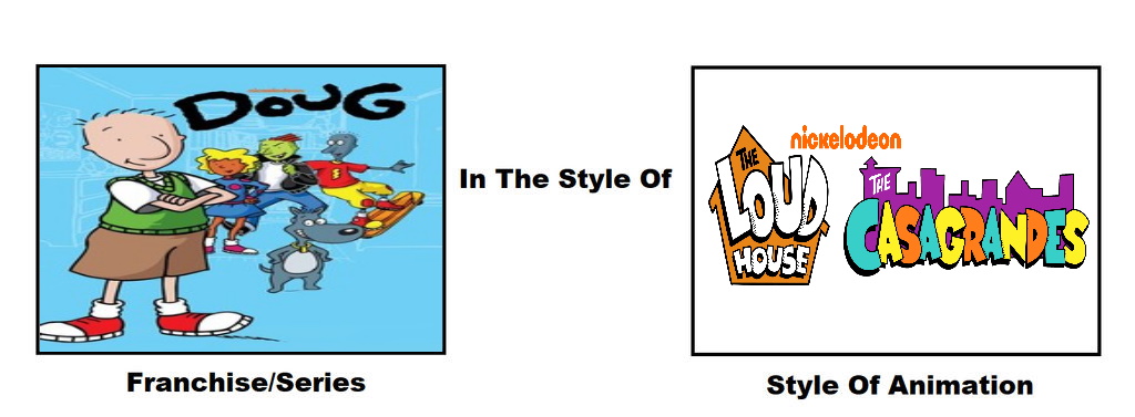 Nick's Doug in Loud House Casagrandes Style by mnwachukwu16 on DeviantArt