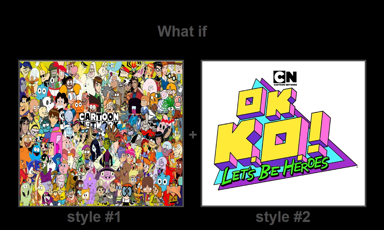 Cartoon Network characters in OK KO style by mnwachukwu16 on DeviantArt
