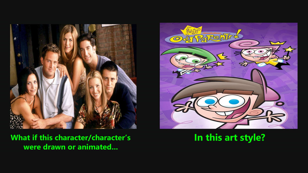 Deviantart Friends Format What If Friends Casts Were Drawn In FOP Style by mnwachukwu16 on DeviantArt