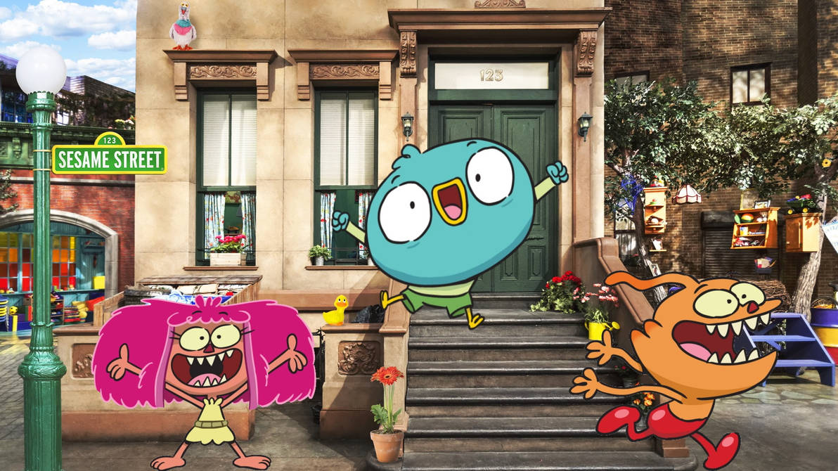 Harvey Beaks on Sesame Street by mnwachukwu16 on DeviantArt