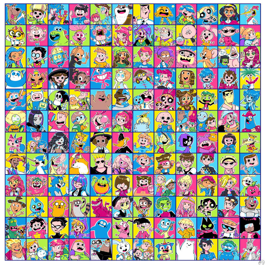 Characters Collages Deviantart Cartoon Network Character Collage 1 by mnwachukwu16 on DeviantArt
