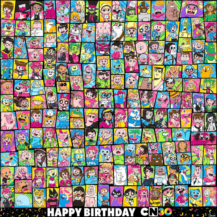 Cartoon Network Character Collage 2 by mnwachukwu16 on DeviantArt
