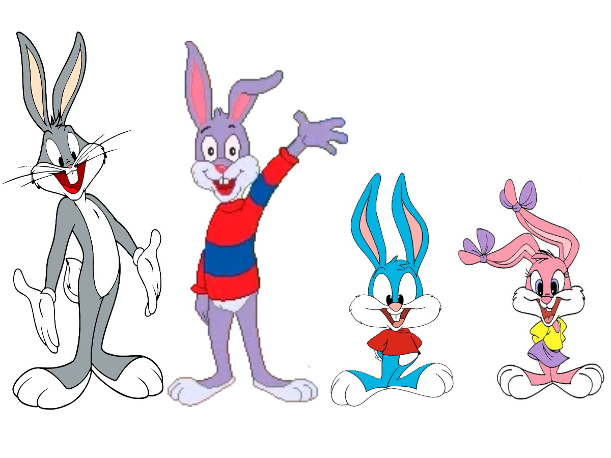 Bugs Bunny Reader Rabbit Buster and Babs Bunny by mnwachukwu16 on ...