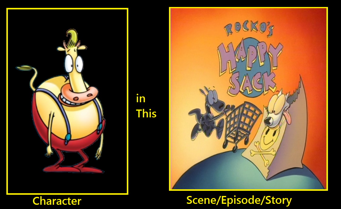 Heffer Roc What if Heffer appeared in Rocko's Happy Sack by mnwachukwu16 on DeviantArt