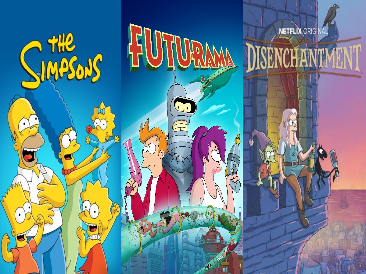 Matt Groening Shows by mnwachukwu16 on DeviantArt