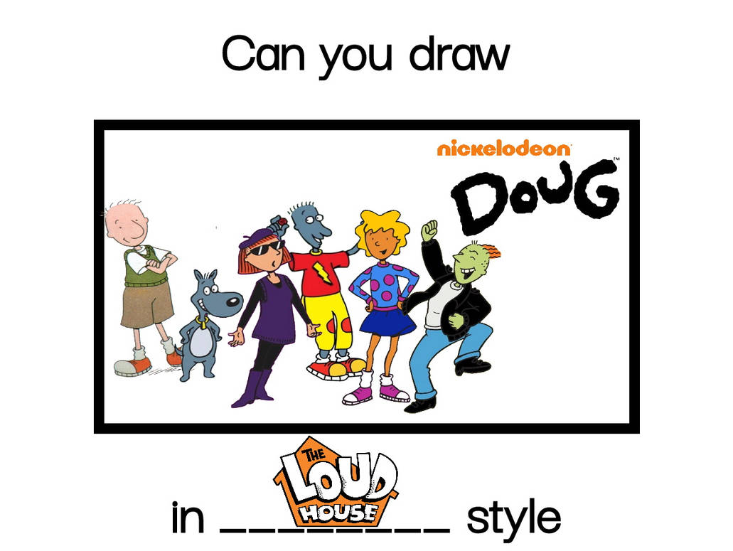 Draw Nickelodeon Doug Characters in TLH Style by mnwachukwu16 on DeviantArt