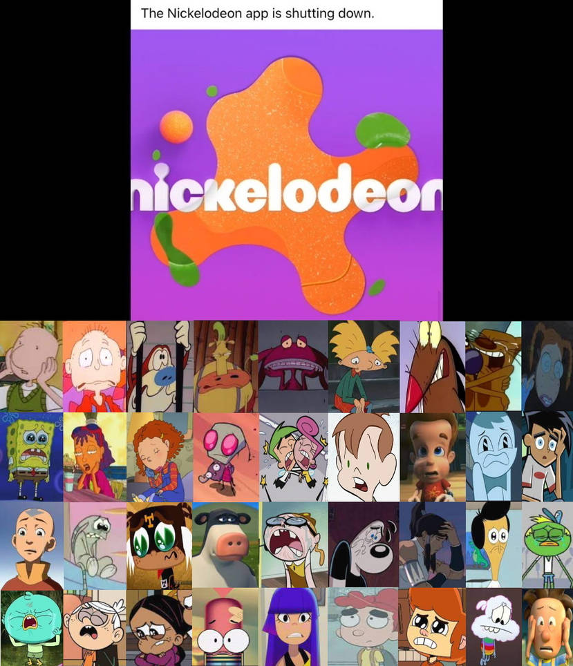 Nick Sign Off Deviantart Nick Characters React to Nick App Shutting Down by mnwachukwu16 on ...