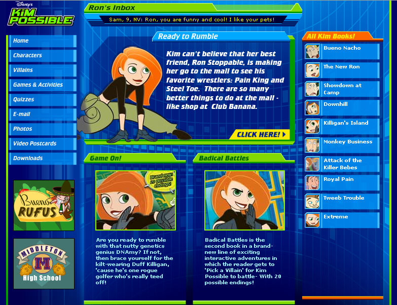 Kim Possible (Disney Channel Online) by mnwachukwu16 on DeviantArt