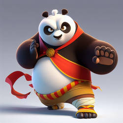 Po from Kung Fu Panda (Dreamworks)