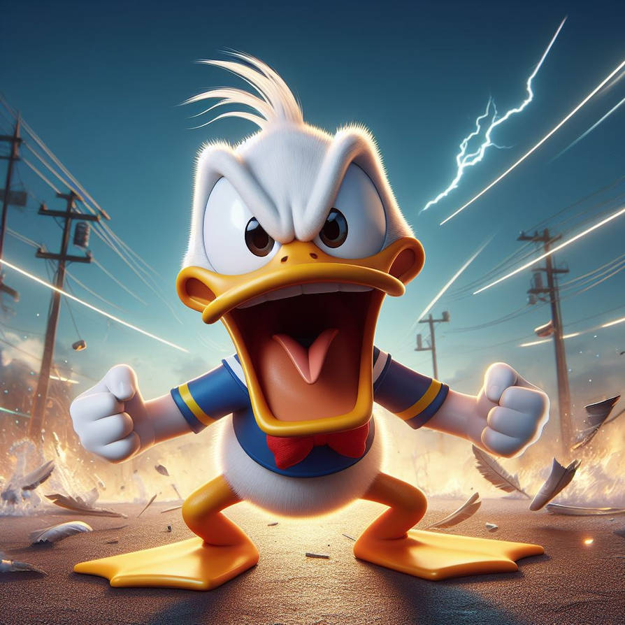 Angry Donald Duck By Mnwachukwu16 On DeviantArt angry-donald-duck-by-mnwachukwu16-on-deviantart