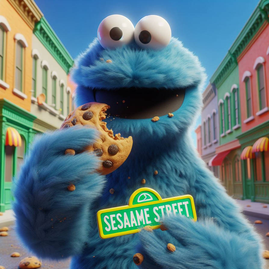 Cookie Monsters Holds The Sesame Street Logo By Mnwachukwu16 On DeviantArt cookie-monsters-holds-the-sesame-street-logo-by-mnwachukwu16-on-deviantart