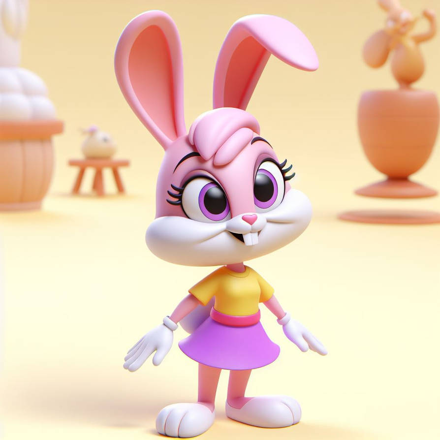 Babs Bunny from Tiny Toon Adventures (Fox Kids) by mnwachukwu16 on ...