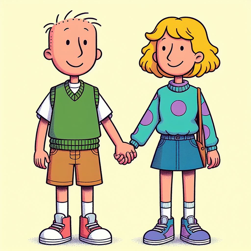 Doug and Patti from Nickelodeon's Doug by mnwachukwu16 on DeviantArt