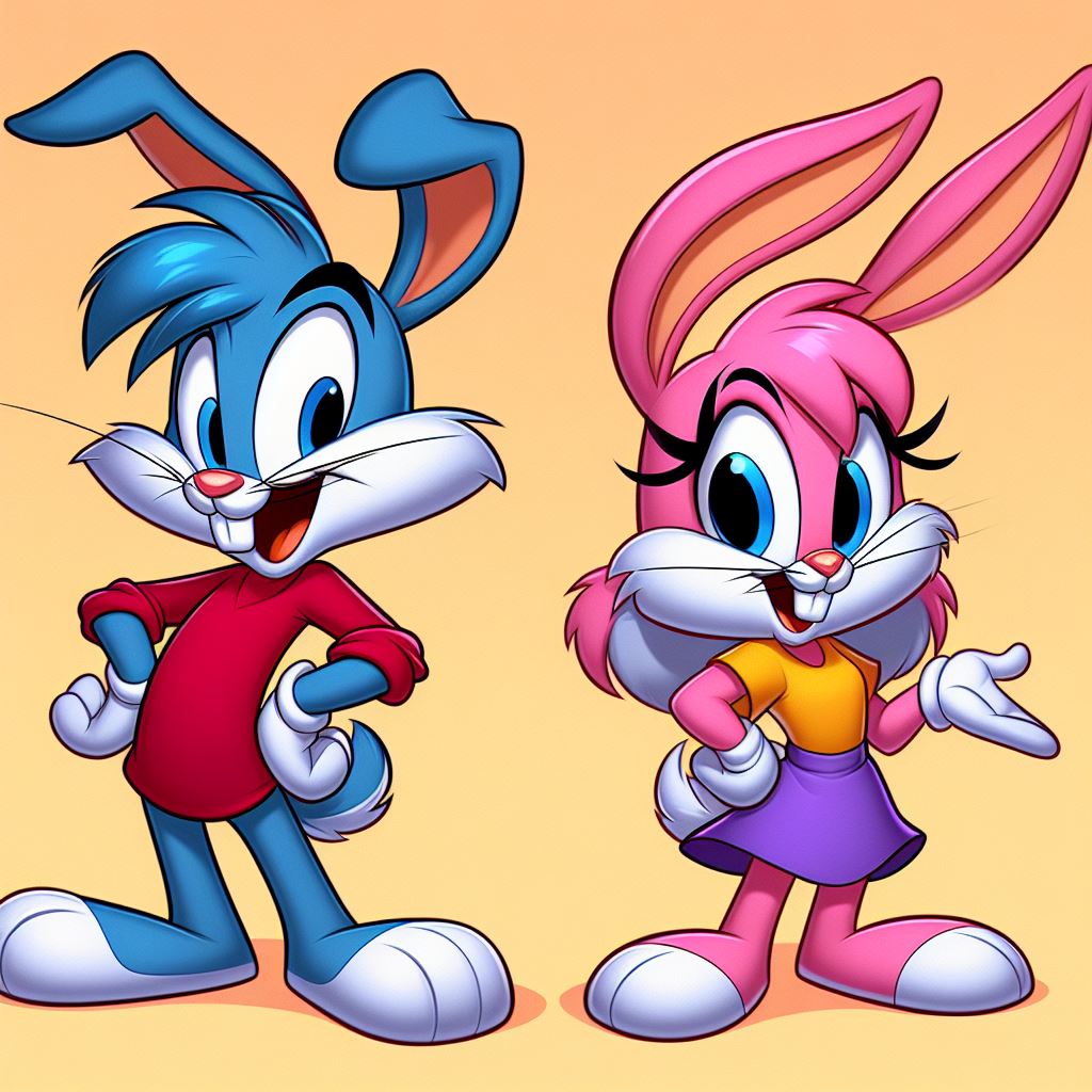Buster and Babs Bunny from Tiny Toon Adventures by mnwachukwu16 on ...