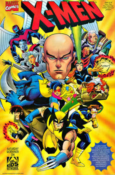 X-Men TAS Fox Kids '92 Poster