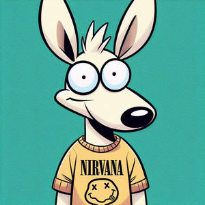 Rocko Wears a Nirvana T-Shirt