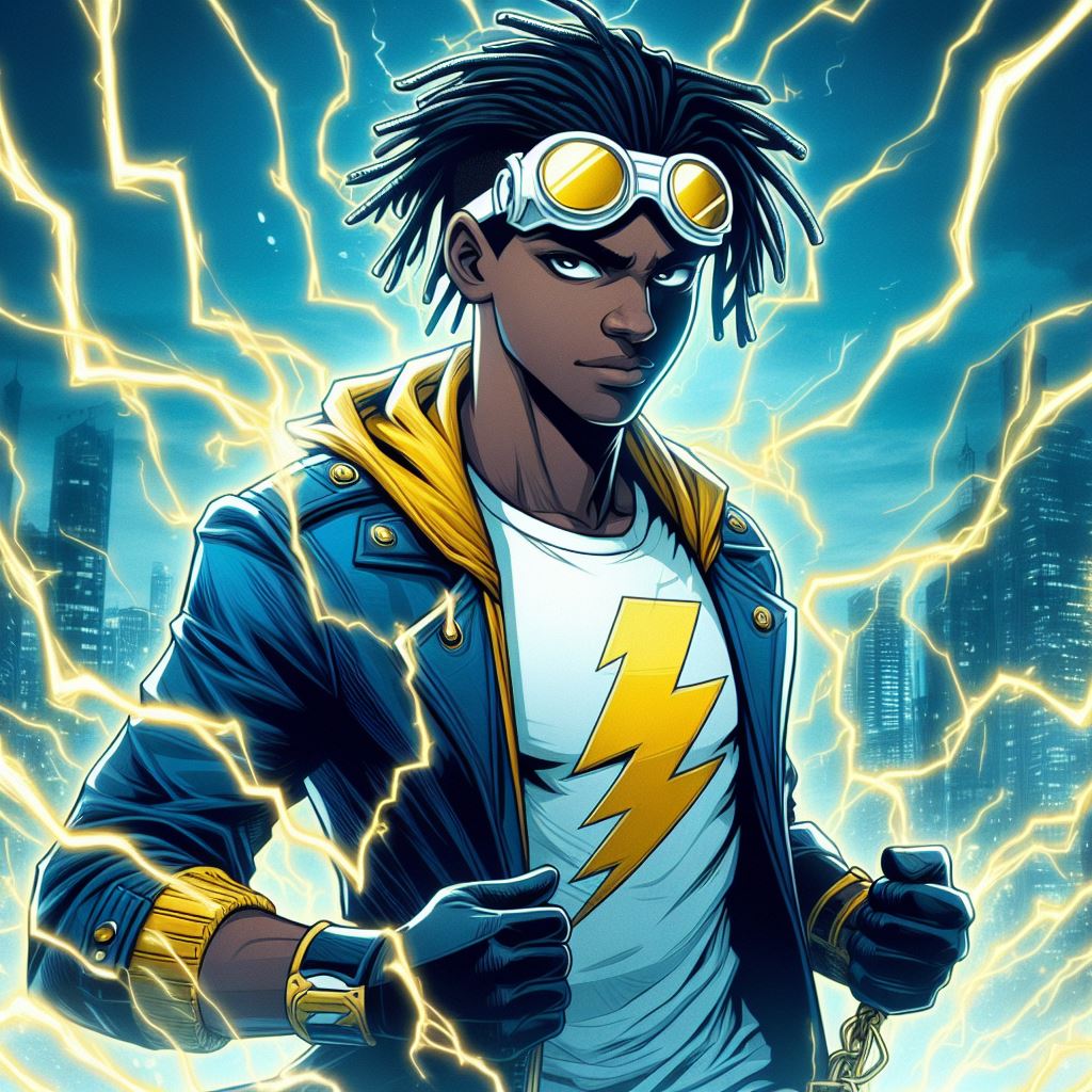 Static Shock (DC Animated Universe) by mnwachukwu16 on DeviantArt