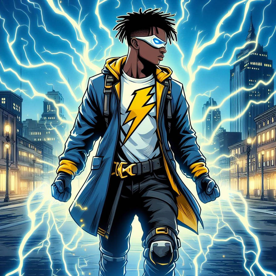 Static Shock (DC Animated Universe) by mnwachukwu16 on DeviantArt