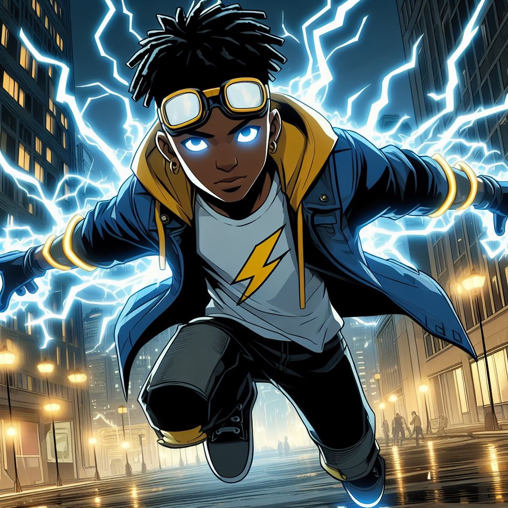 Static Shock (DC Animated Universe) by mnwachukwu16 on DeviantArt