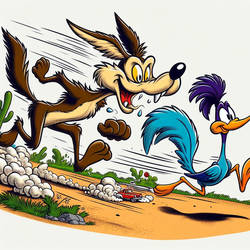 Road Runner and Wile E. Coyote (Looney Tunes)