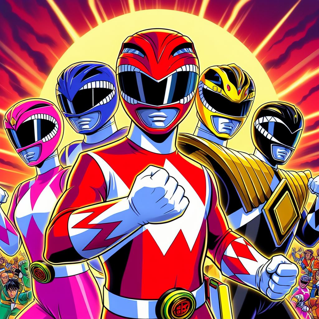 Mighty Morphin Power Rangers (90s Cartoon) by mnwachukwu16 on DeviantArt