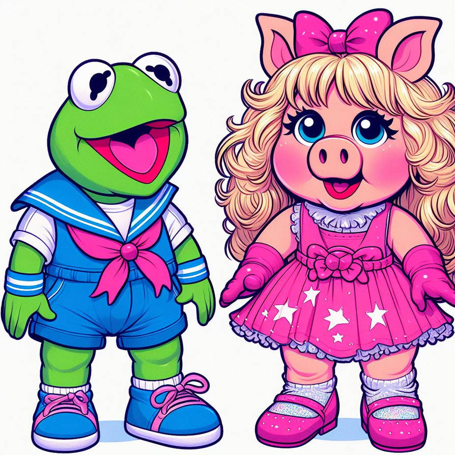 Kermit And Miss Piggy From Muppet Babies By Mnwachukwu16 On DeviantArt kermit-and-miss-piggy-from-muppet-babies-by-mnwachukwu16-on-deviantart