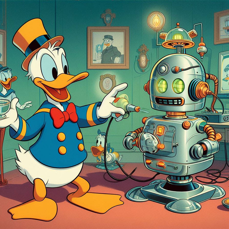 Donald Duck In Modern Inventions By Mnwachukwu16 On DeviantArt donald-duck-in-modern-inventions-by-mnwachukwu16-on-deviantart