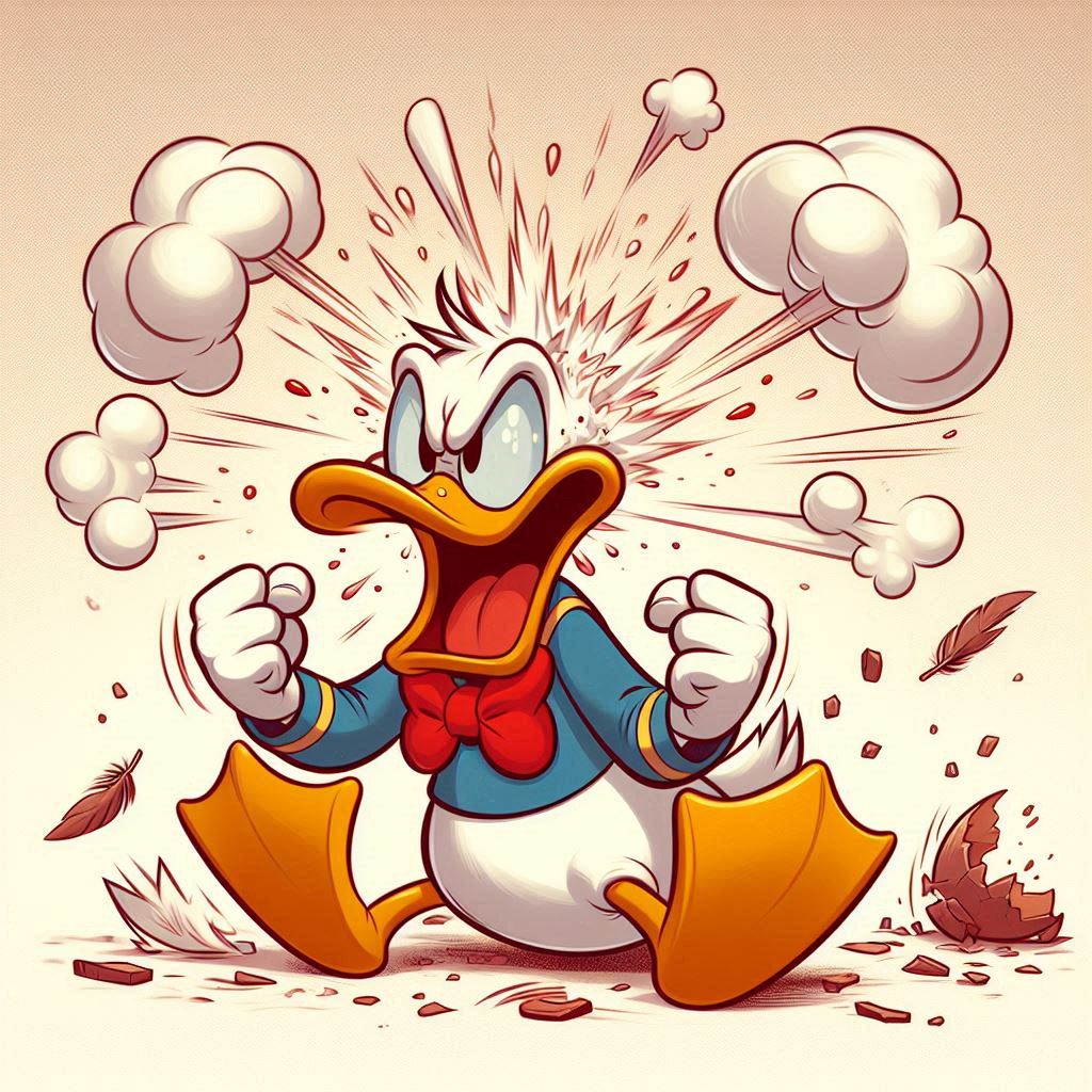 Angry Donald Duck By Mnwachukwu16 On DeviantArt angry-donald-duck-by-mnwachukwu16-on-deviantart
