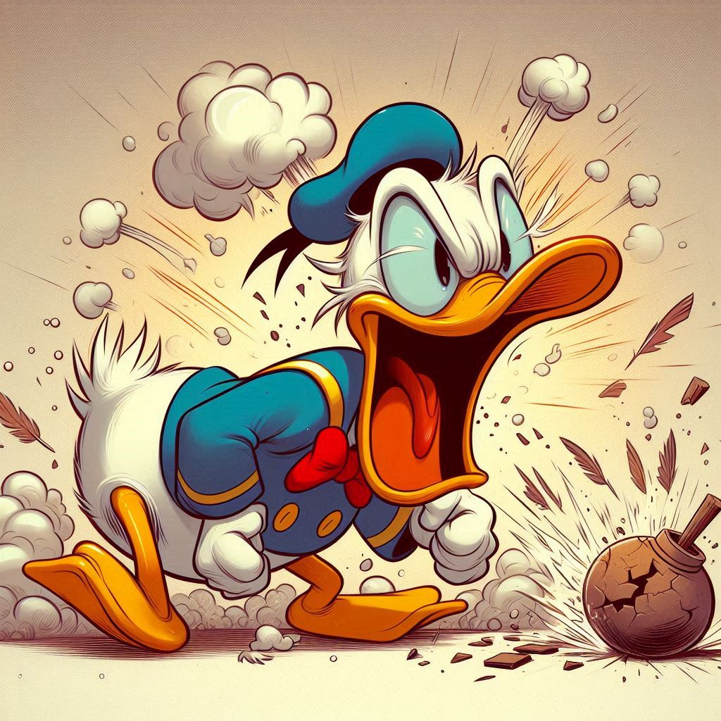 Angry Donald Duck By Mnwachukwu16 On DeviantArt angry-donald-duck-by-mnwachukwu16-on-deviantart