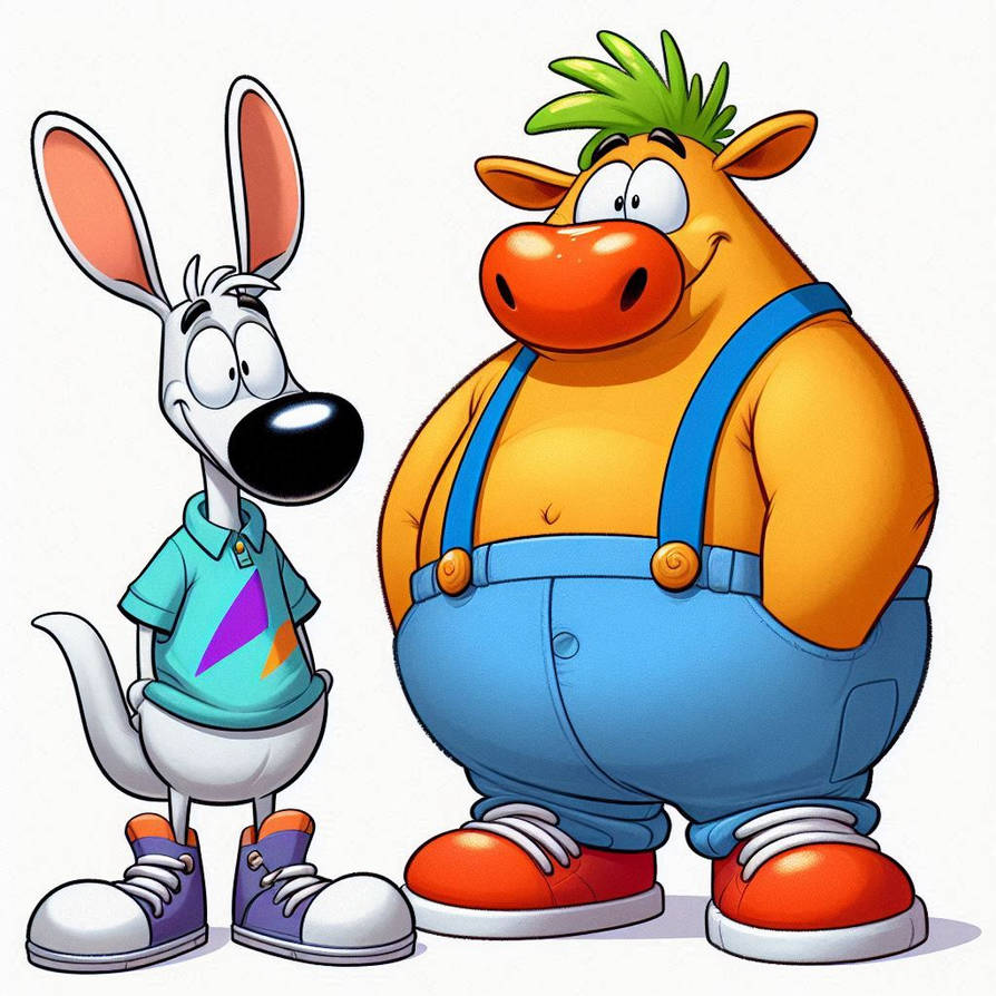 Heffer Roc Rocko and Heffer (Rocko's Modern Life) by mnwachukwu16 on DeviantArt