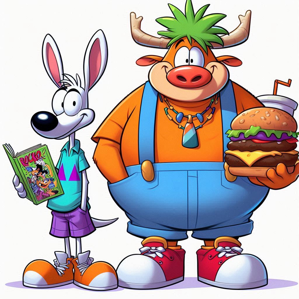 Heffer Roc Rocko and Heffer (Rocko's Modern Life) by mnwachukwu16 on DeviantArt