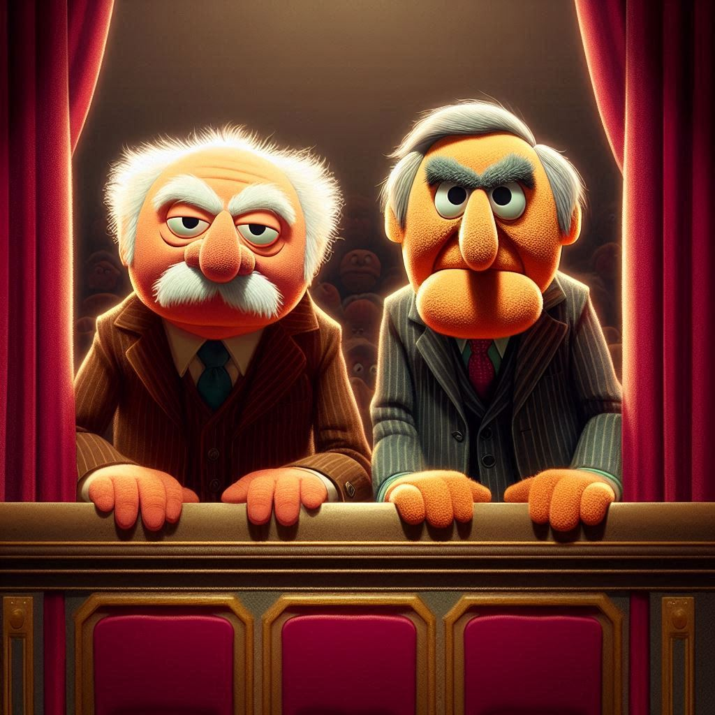 Statler and Waldof (The Muppet Show) by mnwachukwu16 on DeviantArt