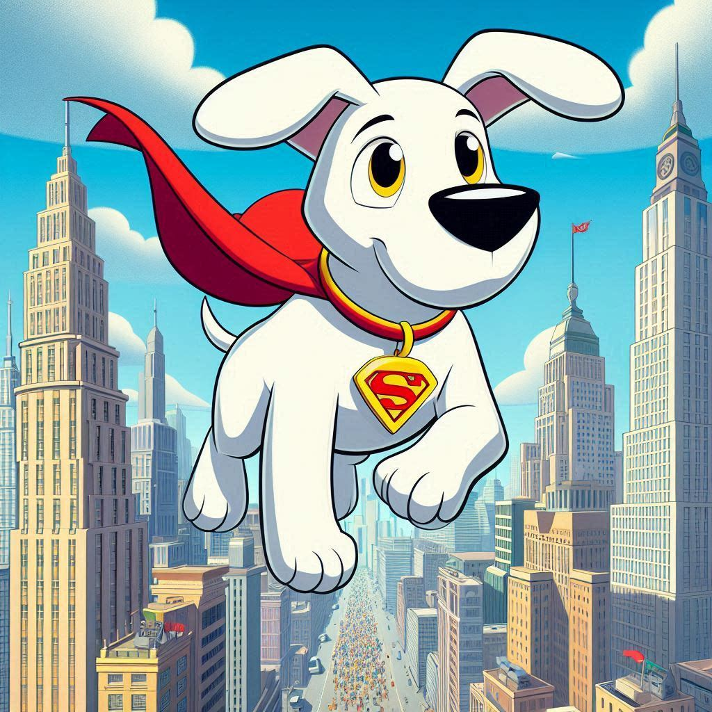 KRYPTO THE SUPERDOG by mnwachukwu16 on DeviantArt