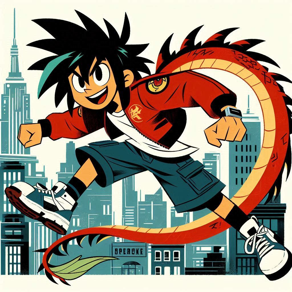Krylock AMERICAN DRAGON: JAKE LONG by mnwachukwu16 on DeviantArt