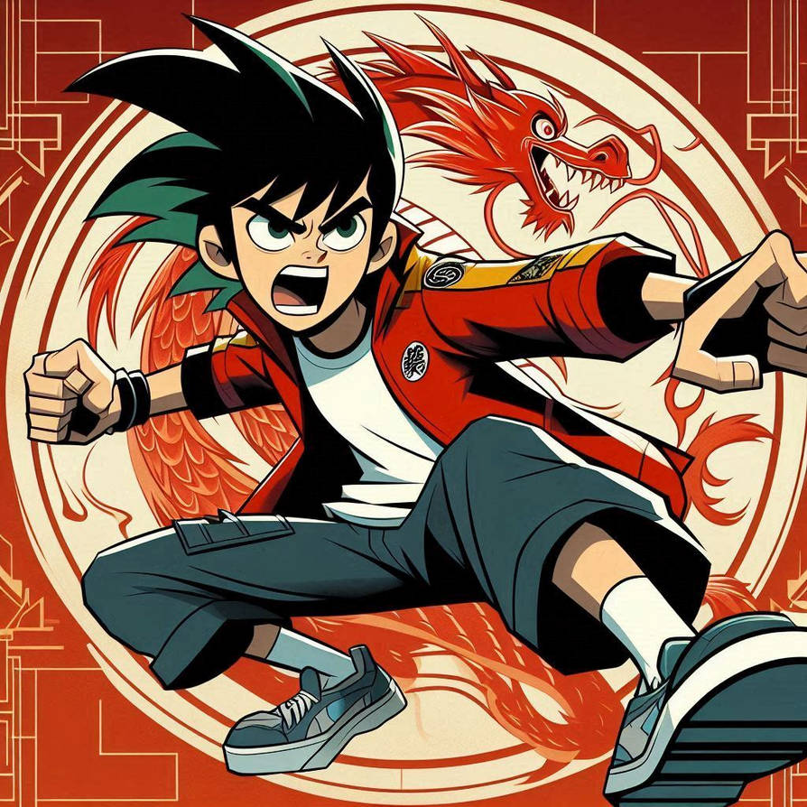 Krylock AMERICAN DRAGON: JAKE LONG by mnwachukwu16 on DeviantArt