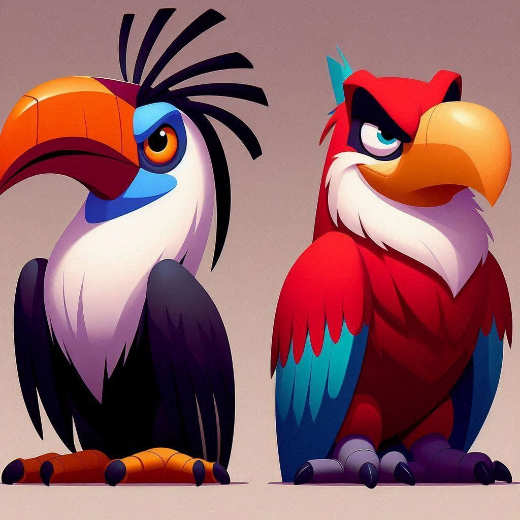 DISNEY BIRDS ZAZU AND IAGO By Mnwachukwu16 On DeviantArt disney-birds-zazu-and-iago-by-mnwachukwu16-on-deviantart