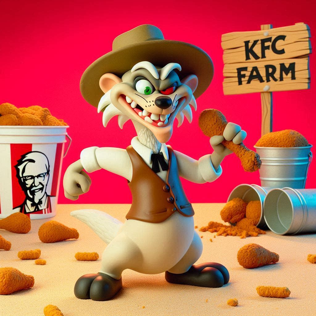 FERRET LOVES KFC by mnwachukwu16 on DeviantArt