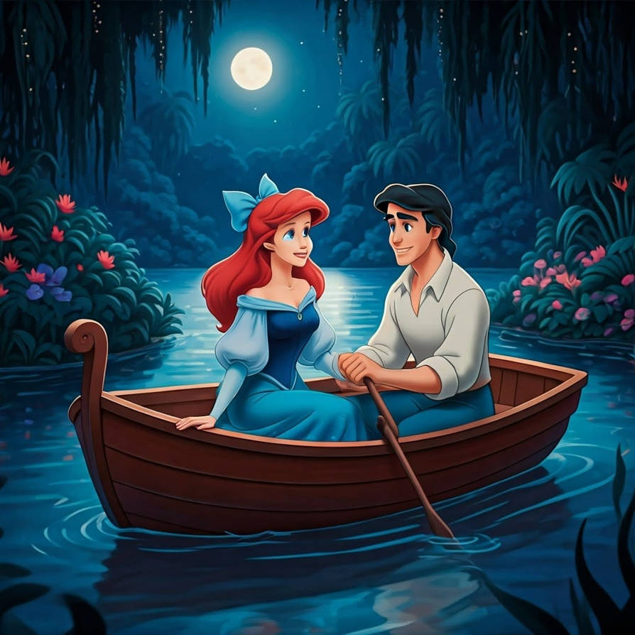 LITTLE MERMAID - KISS THE GIRL (AI Art) by mnwachukwu16 on DeviantArt