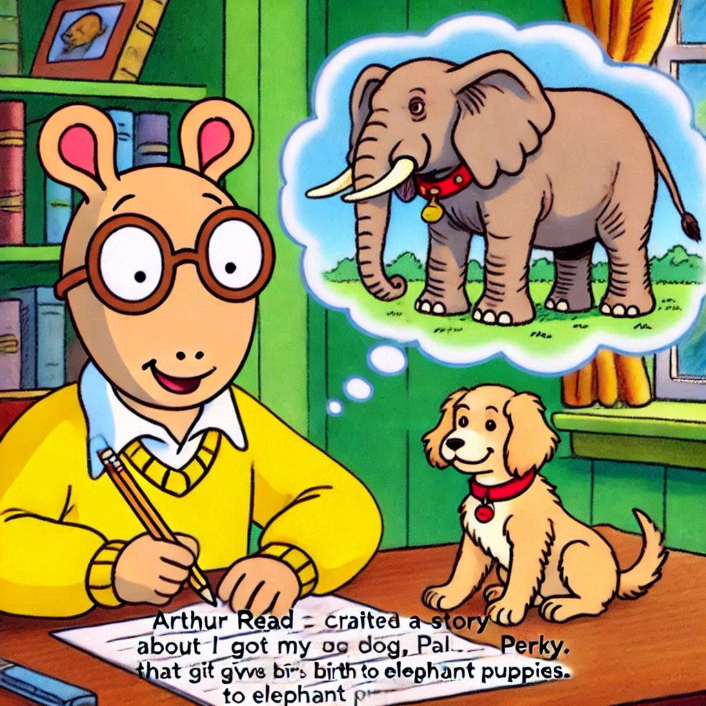 ARTHUR WRITES A STORY (AI ART) by mnwachukwu16 on DeviantArt