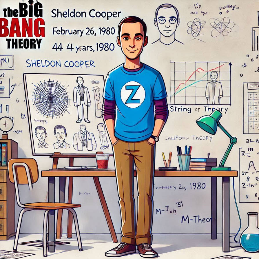 BIG BANG THEORY - SHELDON COOPER (AI Art) by mnwachukwu16 on DeviantArt