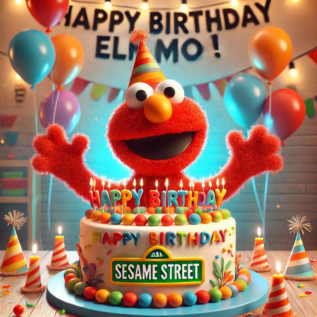 HAPPY BIRTHDAY ELMO FROM SESAME STREET! (AI Art) by mnwachukwu16 on ...