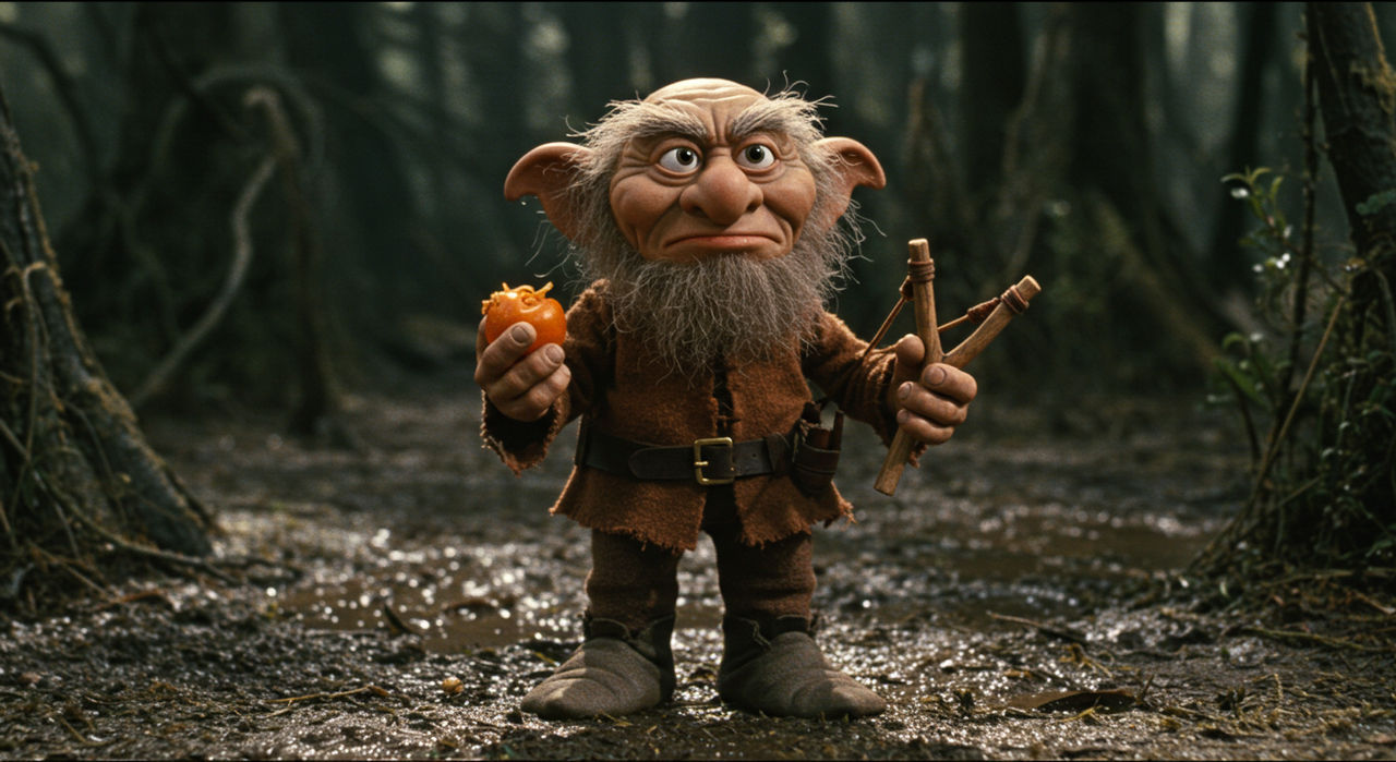 Hoggle Puppet Rotten LABYRINTH HOGGLE (Google ImagenFX) by mnwachukwu16 on DeviantArt