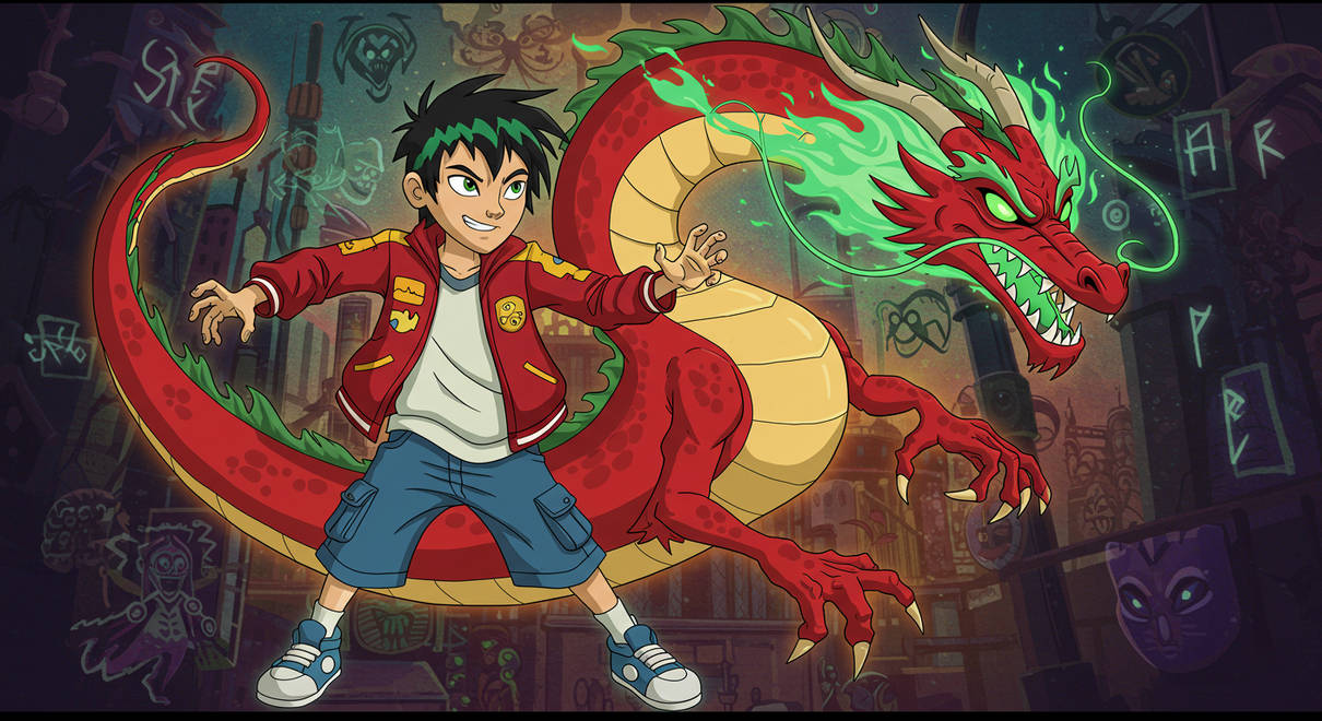 Krylock AMERICAN DRAGON: JAKE LONG (ImageFX) by mnwachukwu16 on DeviantArt