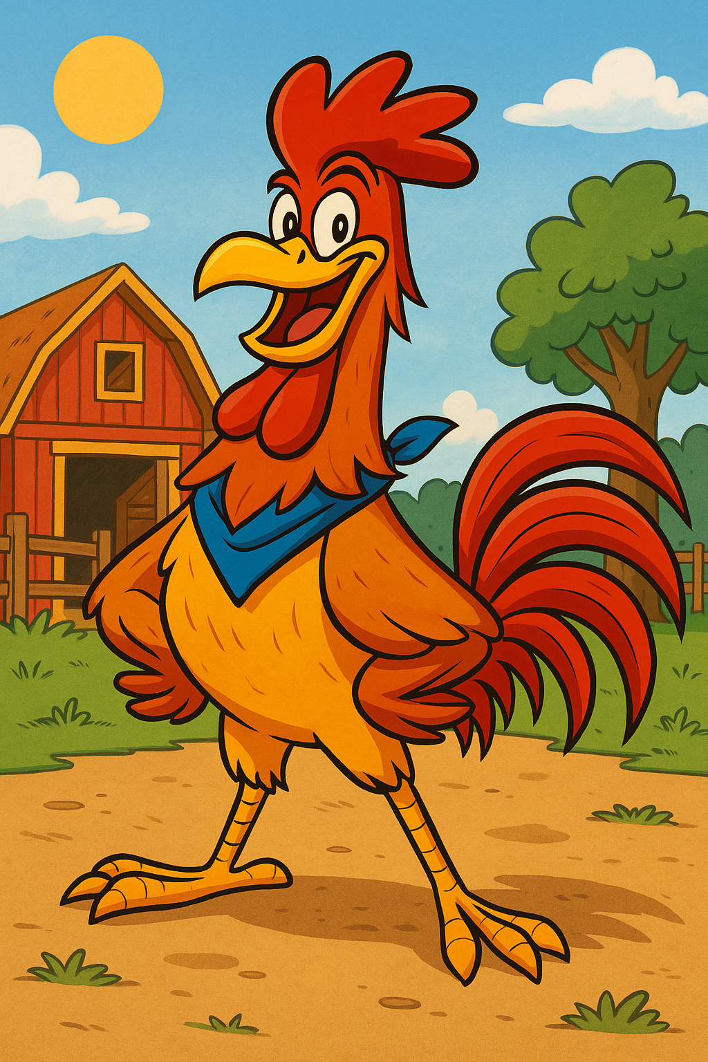 Barnyard Tales - Rex The Rooster by mnwachukwu16 on DeviantArt