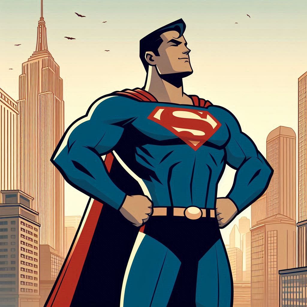 Superman (Bing Image Creator) by mnwachukwu16 on DeviantArt