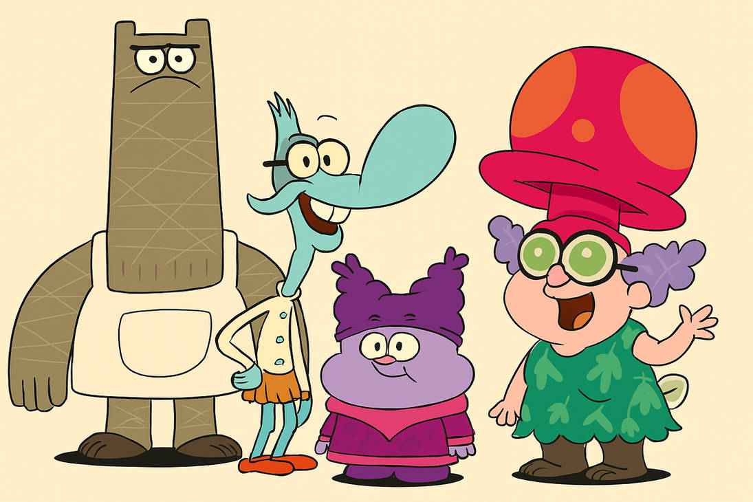 Chowder and His Gang (Regular Show Style) by mnwachukwu16 on DeviantArt